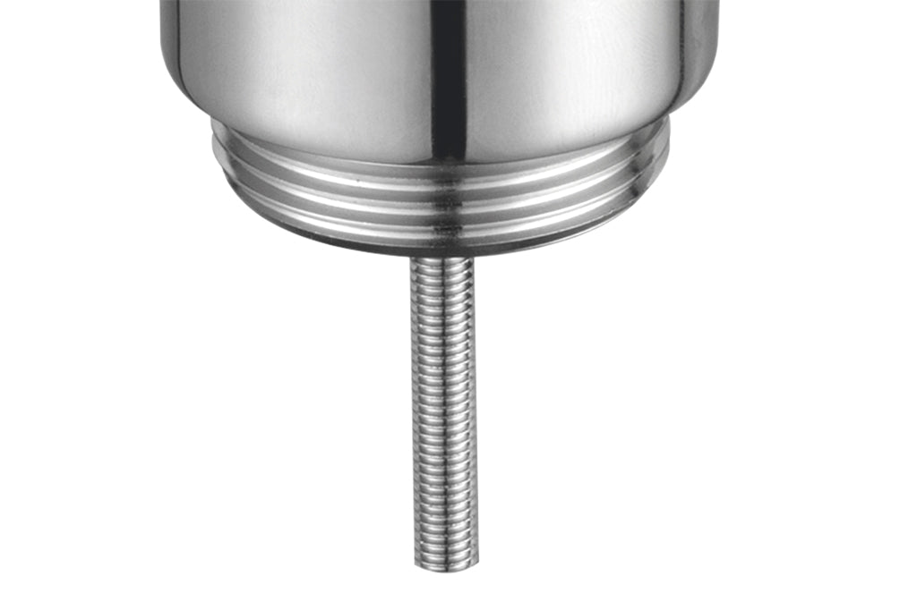 Cofan – Válvula Click-Clack Ø66 mm | Latón Cromado | Rosca 1" 1/4 | Universal con y sin Rebosadero