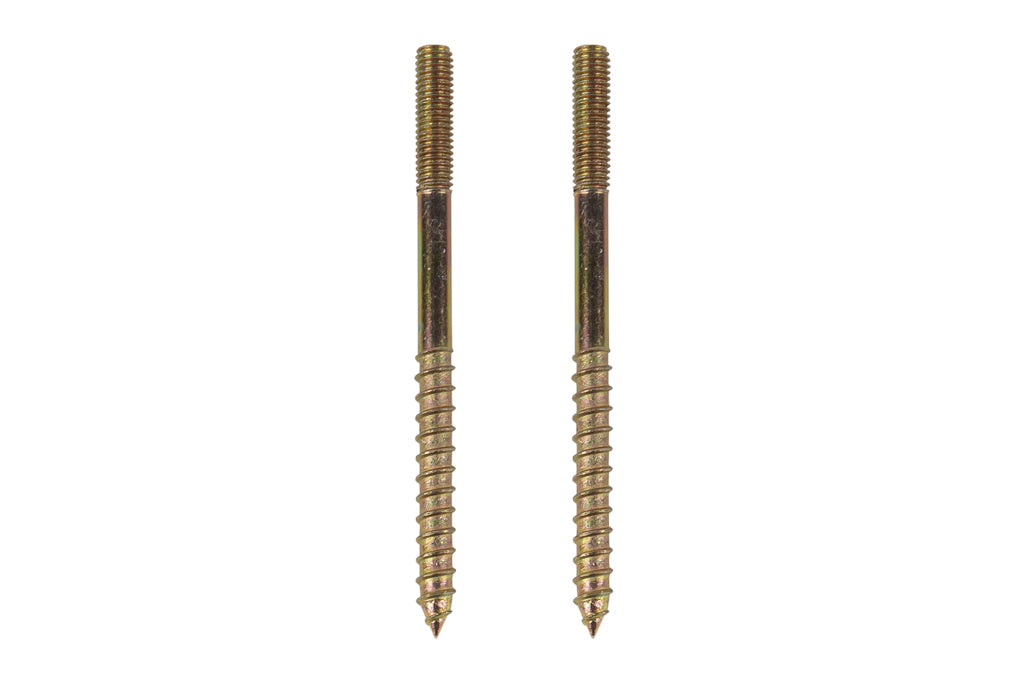 Cofan – Conjunto de Tornillos Verticales | Fijación para Inodoro | M5 x 75 mm | Incluye Tapones y Tacos