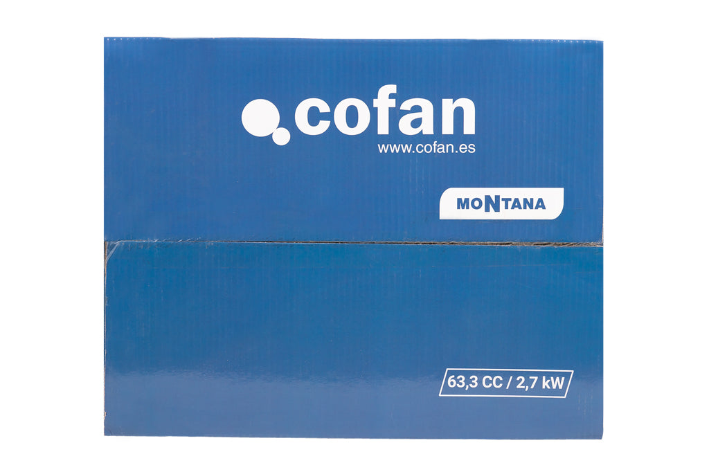 Cofan – Sopladora de Mochila Montana | Motor Gasolina 63,3 cc | Bajo Ruido | Alta Comodidad