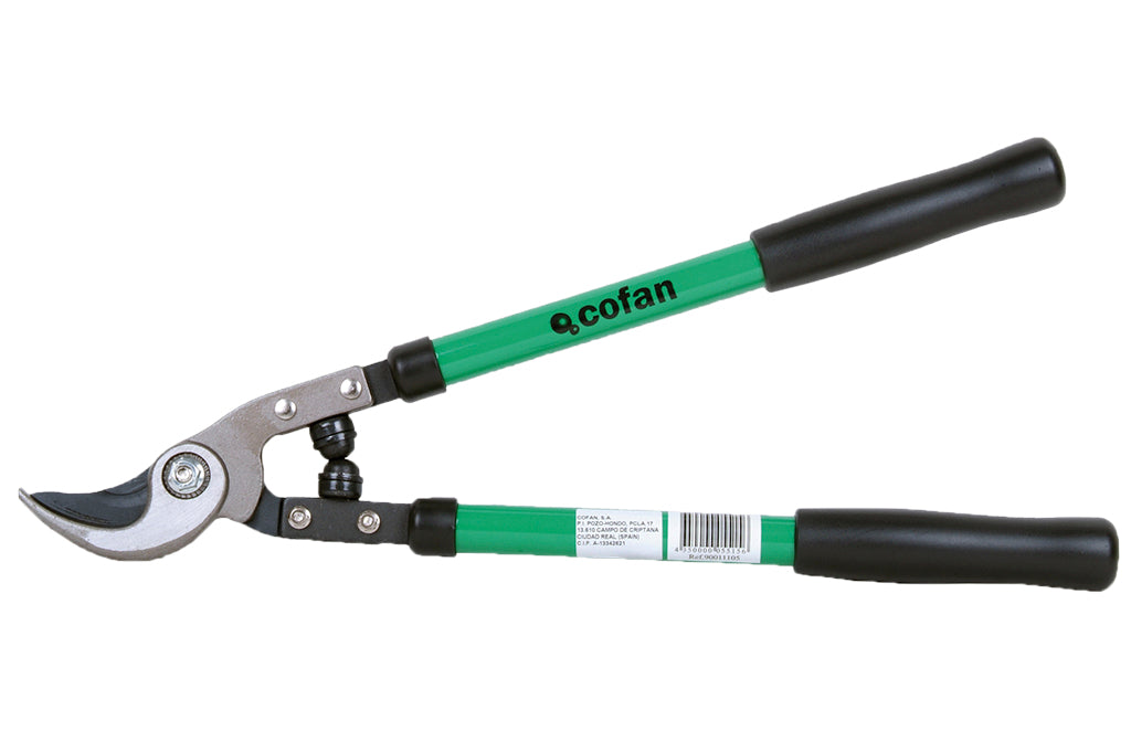 Cofan – Tijeras de Poda Profesional 510 mm | Hoja de Acero Forjado | Mangos de Aluminio | Uso Intensivo
