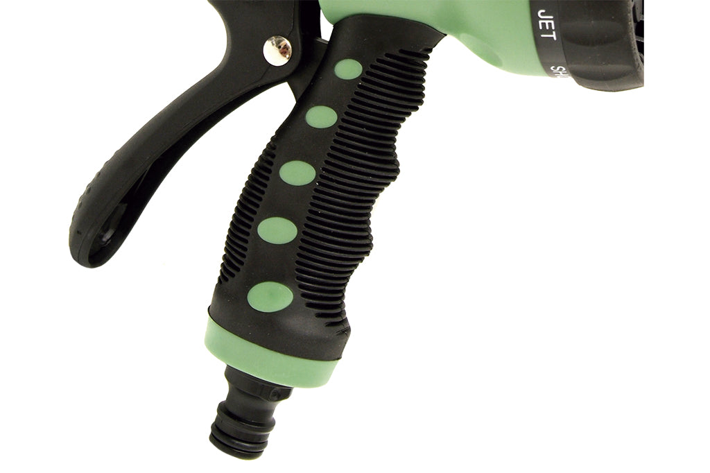 Cofan – Pistola de Riego ABS con 7 Posiciones | Ergonómica y Ligera | Ideal para Jardín, Plantas y Césped