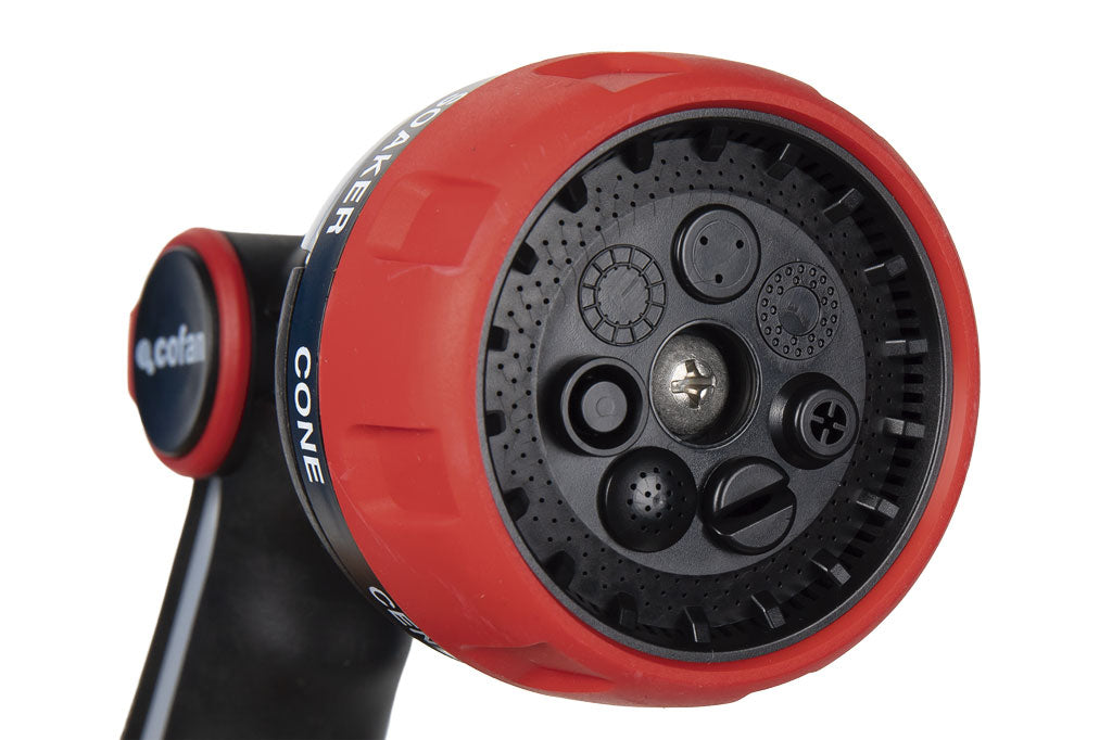 Cofan – Pistola de Riego 7 Modos con Control de Caudal | Diseño Ergonómico | Ideal para Jardín y Limpieza