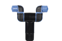 Cofan – Torre de Nebulización Extensible | Altura Ajustable 12 a 48 cm | Boquillas de Ángulo Libre | Para Jardines y Exteriores