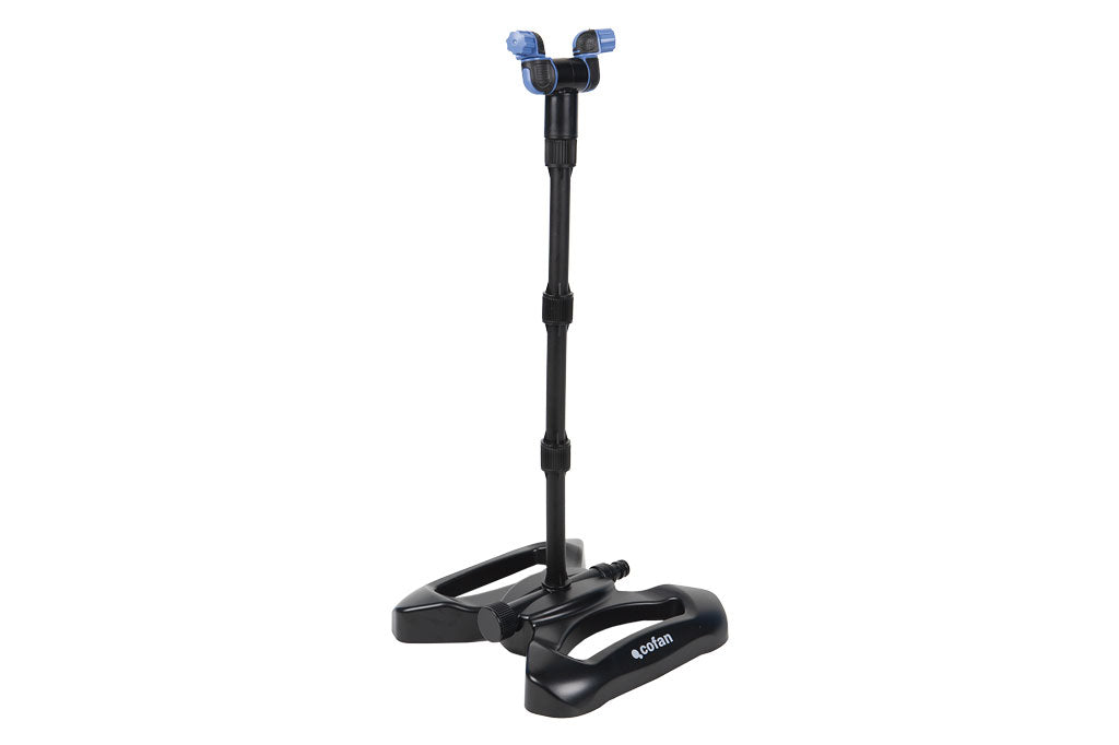 Cofan – Torre de Nebulización Extensible | Altura Ajustable 12 a 48 cm | Boquillas de Ángulo Libre | Para Jardines y Exteriores