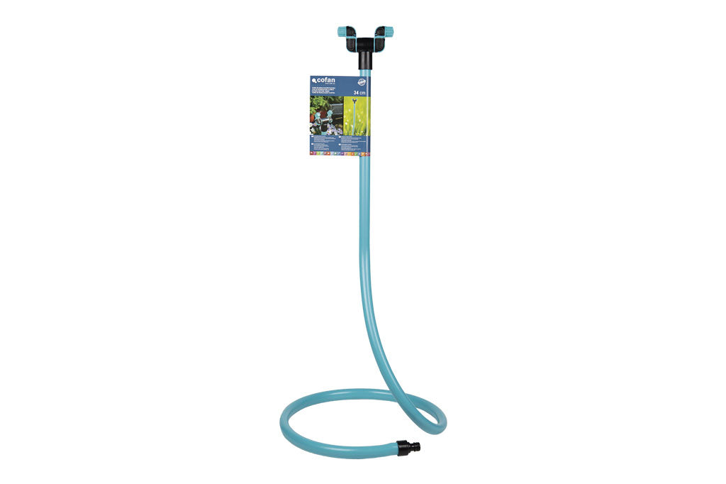 Cofan – Torre de Nebulización de Jardín | 2 Boquillas Ajustables | Altura 79 cm | Riego Refrescante para Exteriores