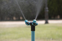 Cofan – Torre de Nebulización de Jardín | 2 Boquillas Ajustables | Altura 79 cm | Riego Refrescante para Exteriores
