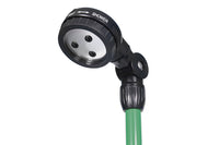 Cofan – Ducha de Jardín con Trípode | Altura Regulable hasta 162 cm | 2 Funciones: Ducha y Nebulización | Conector Universal Incluido