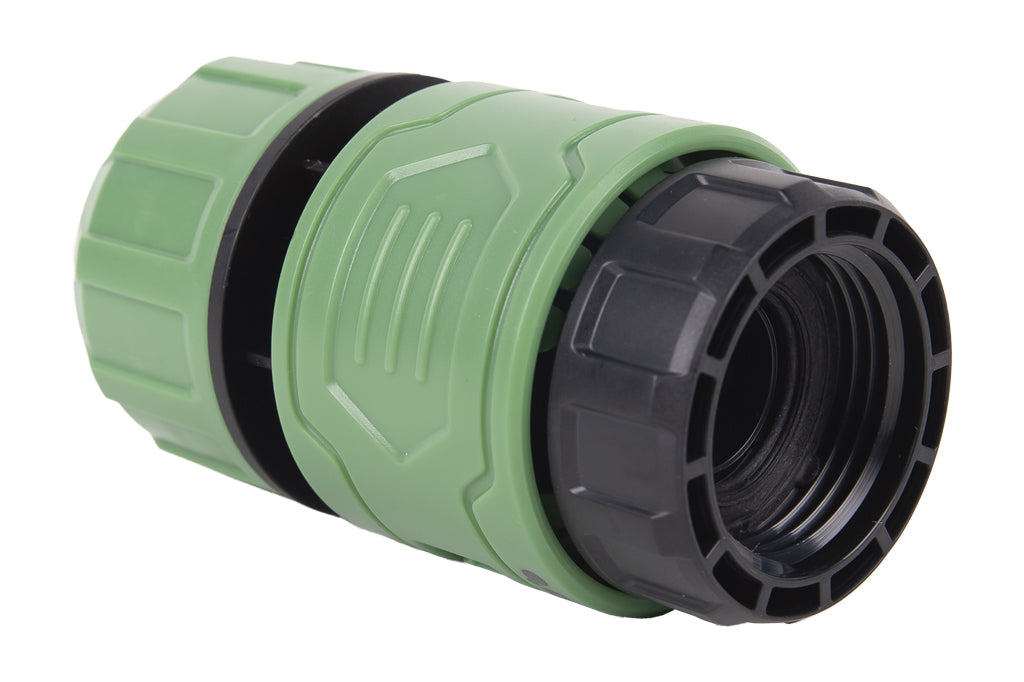 Cofan – Racor Reparador de Mangueras de Jardín 1" Ø25 mm | Conector de ABS | Resistente a UV | Conexión Rápida