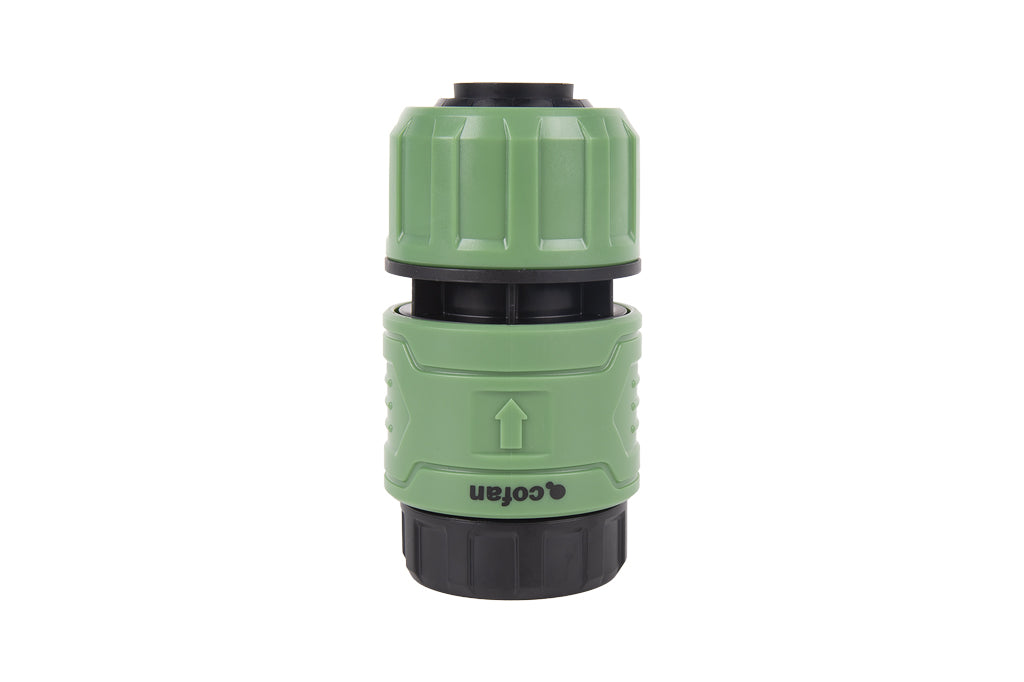 Cofan – Racor Reparador de Mangueras de Jardín 1" Ø25 mm | Conector de ABS | Resistente a UV | Conexión Rápida