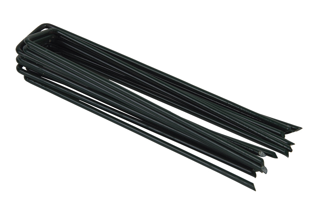 Cofan – Pack de 10 Grapas en "U" para Césped Artificial | Reutilizables | Fijación Segura | 15 cm de Longitud