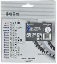 Makita Specialized T.C.T. Disco Sierra Circular B-47036 | 150 x 20 mm | 32 Dientes