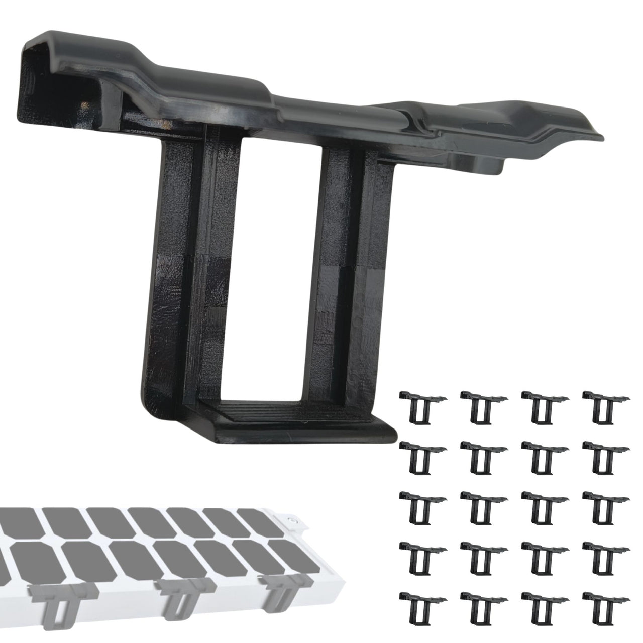 IBRIQO® Clip 35mm Drenaje Agua Paneles Solares Fotovoltaicos