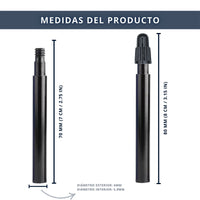 IBRIQO® Extensor 70mm Válvula Presta Bicicleta