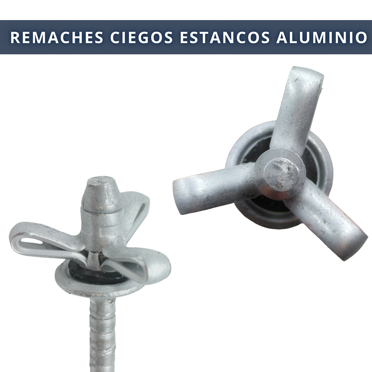IBRIQO® – Remaches Ciegos Estancos de Aluminio con Junta EPDM | 6,4×30,2 mm | Fijación Hermética y Profesional