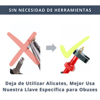 IBRIQO® Kit 10 Obuses Válvula Presta + 2 Llaves para Bicicleta MTB y Road