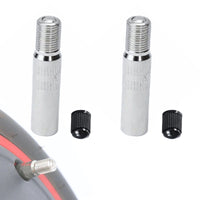 IBRIQO® Set 2 Adaptadores Prolongador para Válvula de Patinete Eléctrico