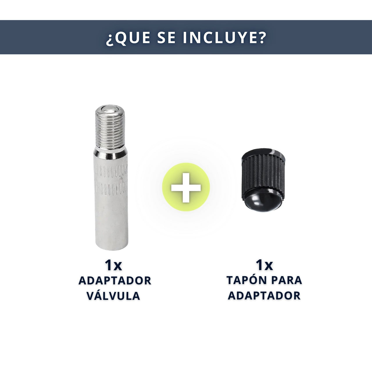 IBRIQO® Adaptador Prolongador para Válvula de Patinete Eléctrico