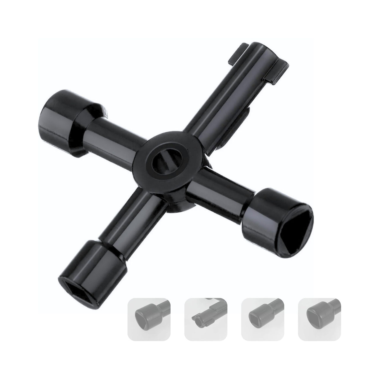 IBRIQO® Llave Universal Multifuncional de 4 Puntas