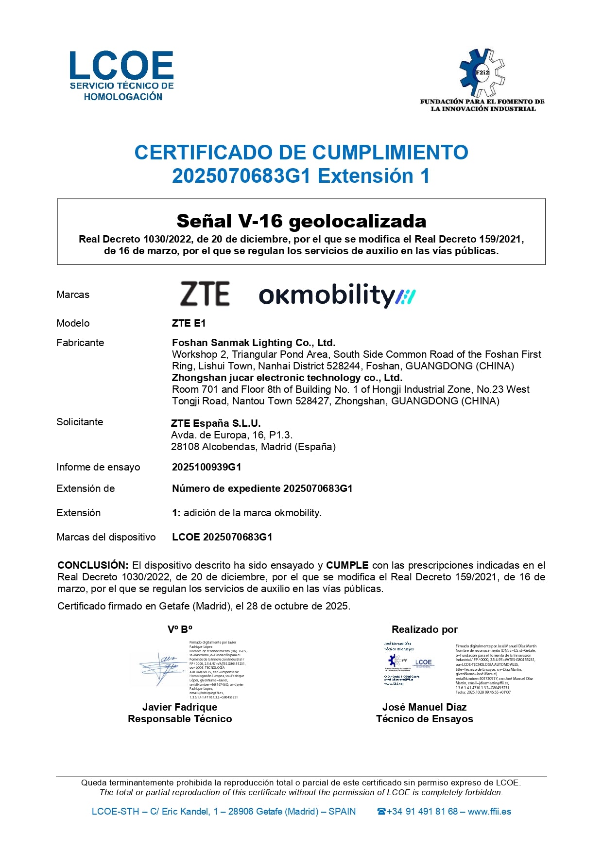 ZTE – Luz de Emergencia ZTE E1 V16 Conectada DGT 3.0 | Baliza Geolocalizada Imantada