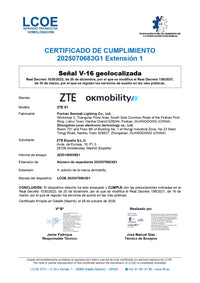 ZTE – Luz de Emergencia ZTE E1 V16 Conectada DGT 3.0 | Baliza Geolocalizada Imantada