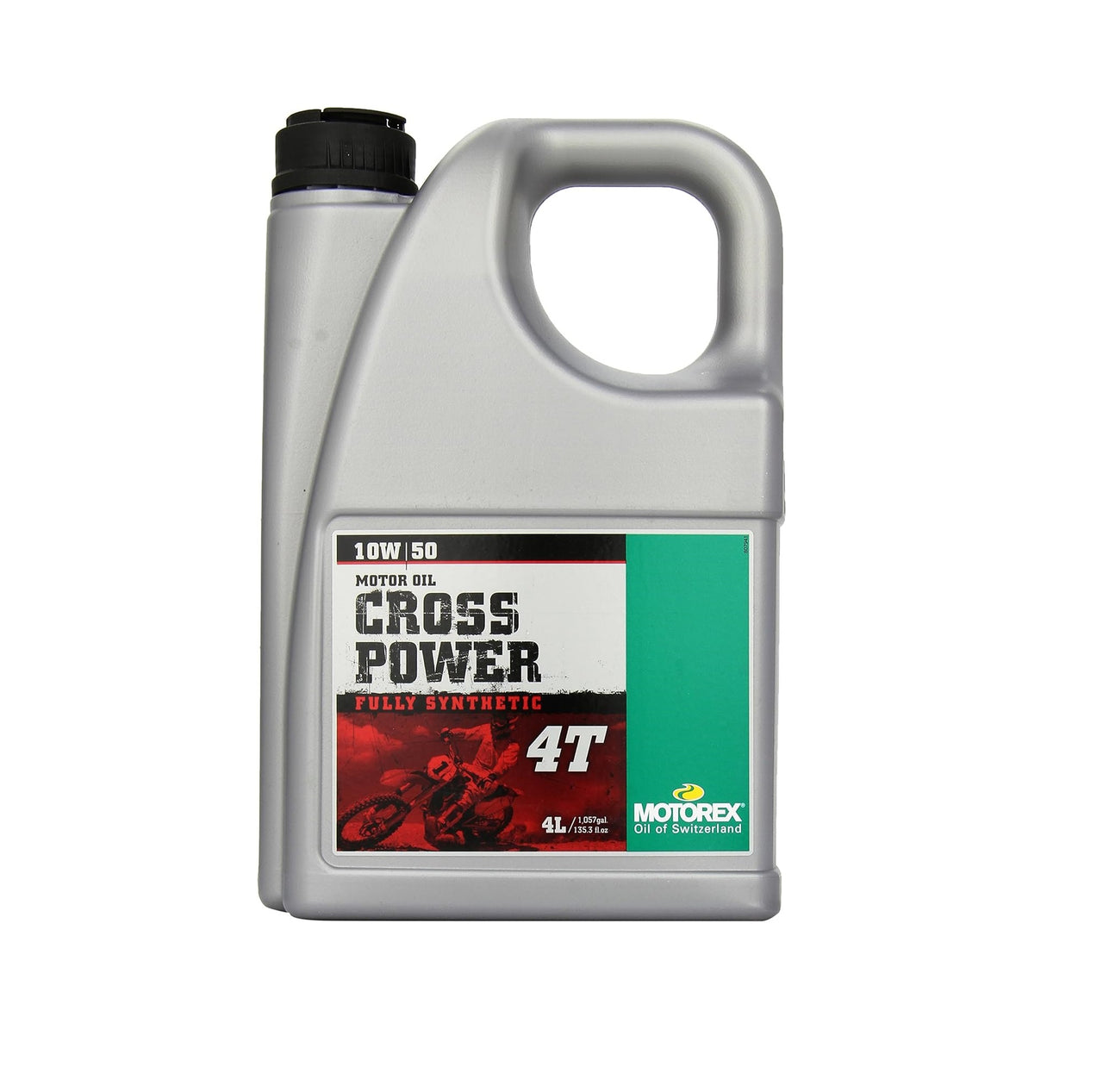 Motorex - Aceite de Motor Sintético Off-Road 4T Cross Power 10W-50 4 Litros