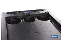 Cofan – Carro Herramientas 7 Cajones Mod. Security | Sistema Antivuelco y Cerradura | Ruedas con Freno | Acero Epoxi