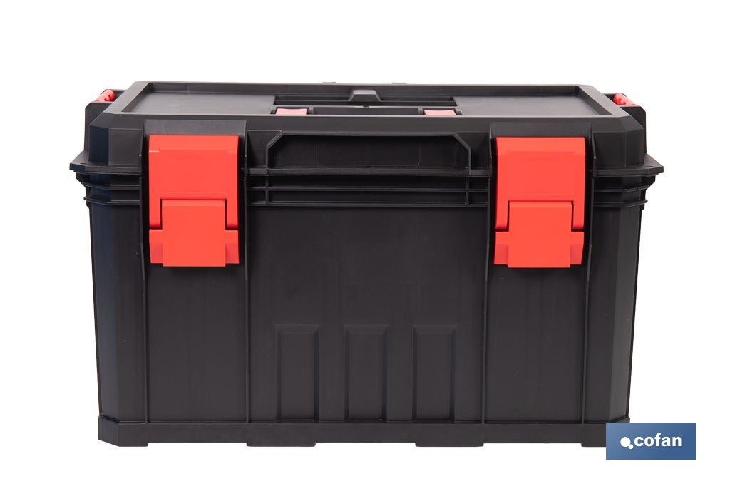 Cofan – Caja de Herramientas Modular con Separadores Removibles | 50 kg | Compatible Set Modular