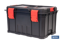 Cofan – Caja de Herramientas Modular con Separadores Removibles | 50 kg | Compatible Set Modular