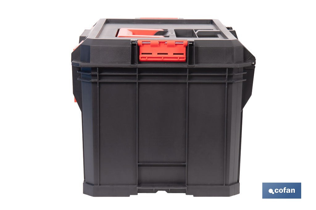 Cofan – Caja de Herramientas Modular con Separadores Removibles | 50 kg | Compatible Set Modular