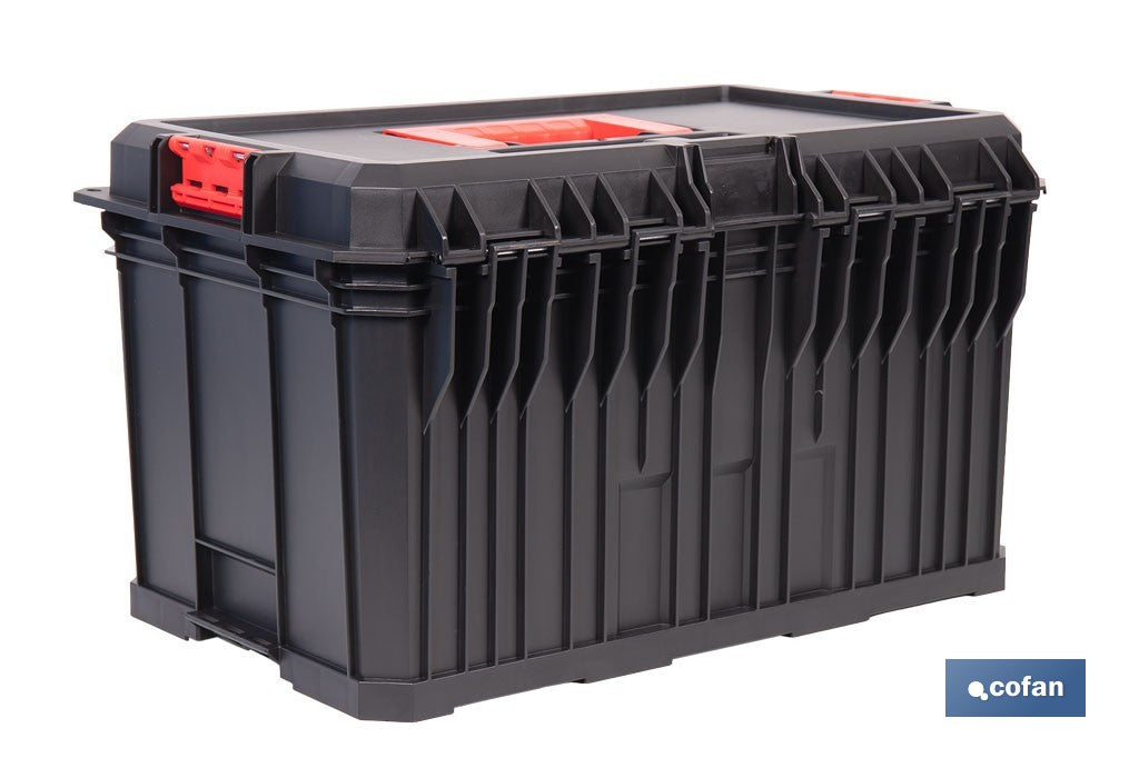 Cofan – Caja de Herramientas Modular con Separadores Removibles | 50 kg | Compatible Set Modular