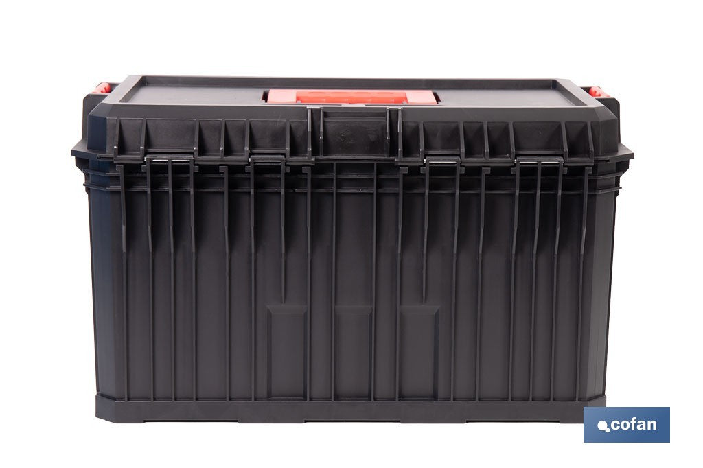 Cofan – Caja de Herramientas Modular con Separadores Removibles | 50 kg | Compatible Set Modular