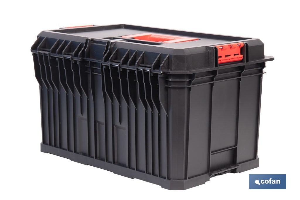 Cofan – Caja de Herramientas Modular con Separadores Removibles | 50 kg | Compatible Set Modular