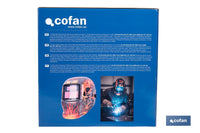 Cofan – Casco de Soldadura Automático Fire Skull Solar DIN 9-13 | Para ARC, MIG, MAG y TIG