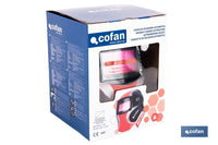 Cofan – Casco de Soldadura Automático Red Surfing Solar DIN 9-13 | 4 Sensores y Visor Amplio