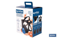 Cofan – Máscara Completa Clase 1 para Doble Filtro Lateral | Visor Alta Protección EN 136 y EN 166