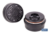 Cofan – Set de 2 Filtros A1P3 para Máscara Completa | Protección Gases, Vapores y Partículas P3