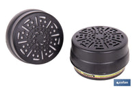 Cofan – Set de 2 Filtros ABEK1P3 para Máscara Completa | Protección Avanzada Gases, Vapores y Partículas