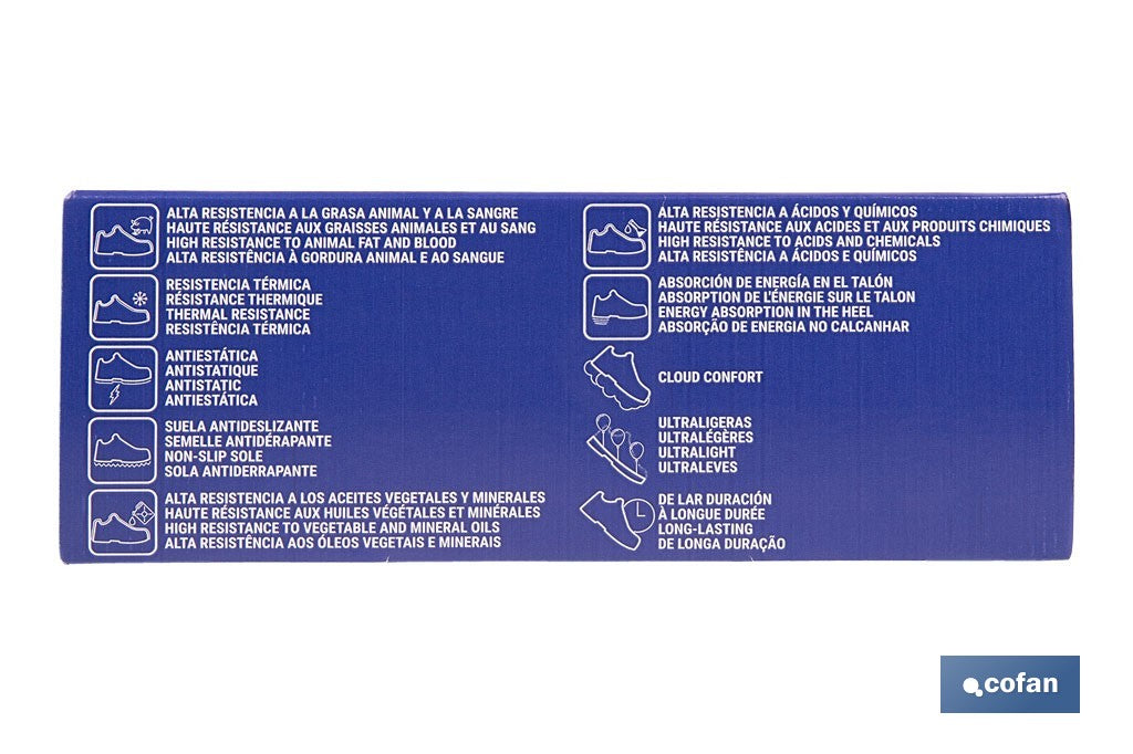 Cofan – Botas de Agua PU y Elastopan Verdes | Resistentes hasta -50 °C | Suela Antideslizante OB SR | Tallas 36–49