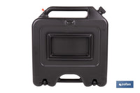 Cofan – Recogedor de Aceite Usado 14 L | HDPE Alta Resistencia | Tapa con Filtro | Bidón Antiderrames