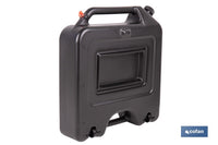Cofan – Recogedor de Aceite Usado 14 L | HDPE Alta Resistencia | Tapa con Filtro | Bidón Antiderrames