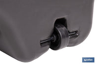 Cofan – Recogedor de Aceite Usado 14 L | HDPE Alta Resistencia | Tapa con Filtro | Bidón Antiderrames