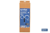 Cofan – Bomba de Transferencia Manual de Acción Dual | 500 ml por Ciclo | Cuerpo Metálico Reforzado | Ideal para Combustibles y Líquidos Técnicos