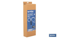 Cofan – Bomba de Transferencia Manual de Acción Dual | 500 ml por Ciclo | Cuerpo Metálico Reforzado | Ideal para Combustibles y Líquidos Técnicos