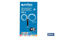 Cofan – Bomba de Transferencia Manual de Acción Dual | 500 ml por Ciclo | Cuerpo Metálico Reforzado | Ideal para Combustibles y Líquidos Técnicos