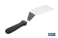 Cofan – Espátula Acodada de Acero Inoxidable | Ideal para Barbacoas, Parrillas y Planchas