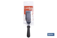 Cofan – Espátula Acodada de Acero Inoxidable | Ideal para Barbacoas, Parrillas y Planchas