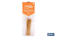 Cofan – Bote de Vidrio Borosilicato con Tapa Beige | 1,7 L | Cierre Hermético a Presión | Conservación de Alimentos