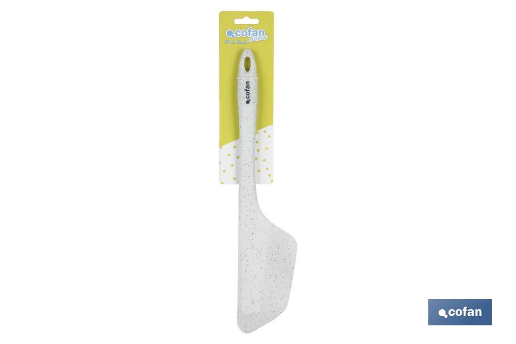 Cofan – Espátula de Cocina Modelo Bach | Silicona y Nylon | 34 cm | Resistente a 220 ºC