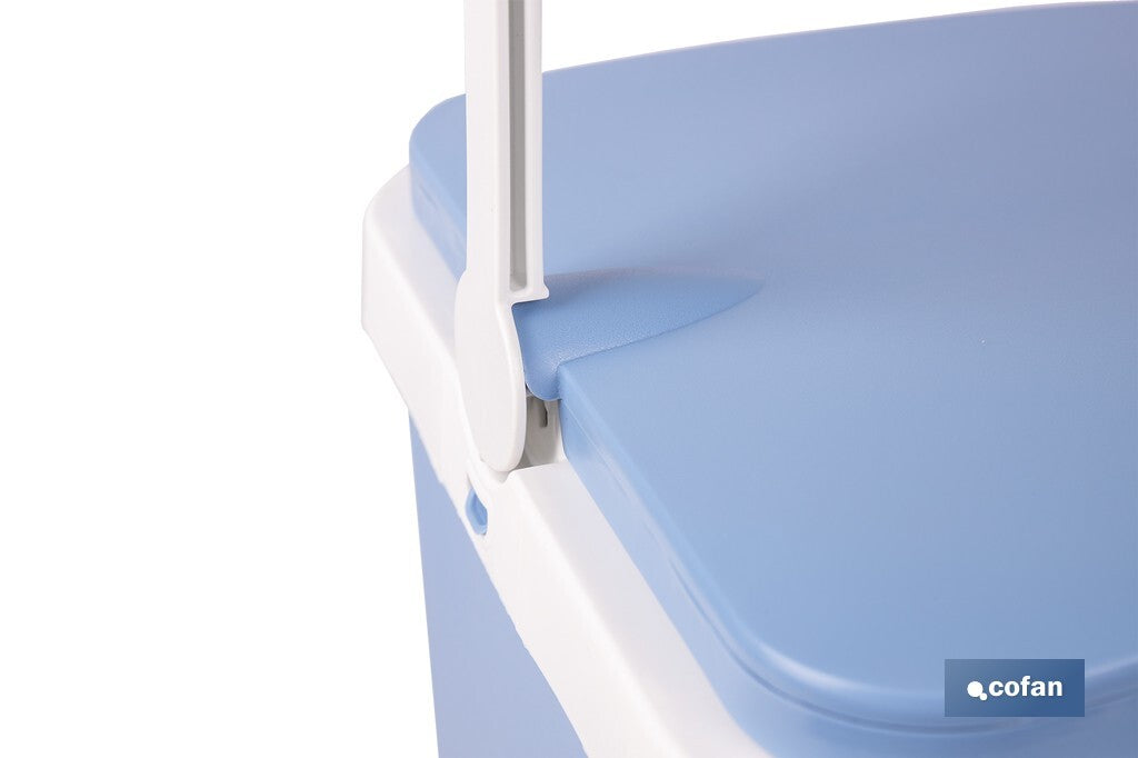 Cofan – Nevera Rígida Azul Claro | 24 Litros | Ligera y Resistente | Ideal para Playa, Pícnics y Viajes
