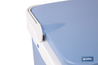 Cofan – Nevera Rígida Azul Claro | 24 Litros | Ligera y Resistente | Ideal para Playa, Pícnics y Viajes